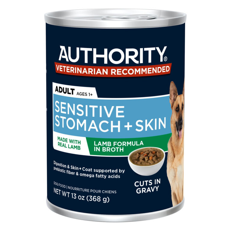 Authority Sensitive Stomach & Skin Cuts in Gravy Adult Wet Dog Food
