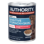 Authority Sensitive Stomach & Skin Whitefish & Salmon Entree Adult Wet Dog Food