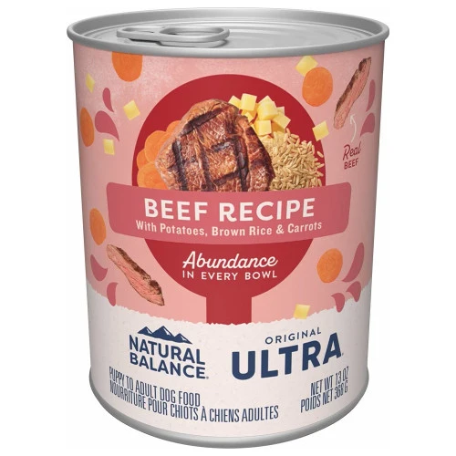 Natural Balance Original Ultra Beef Recipe Paté Wet Dog Food