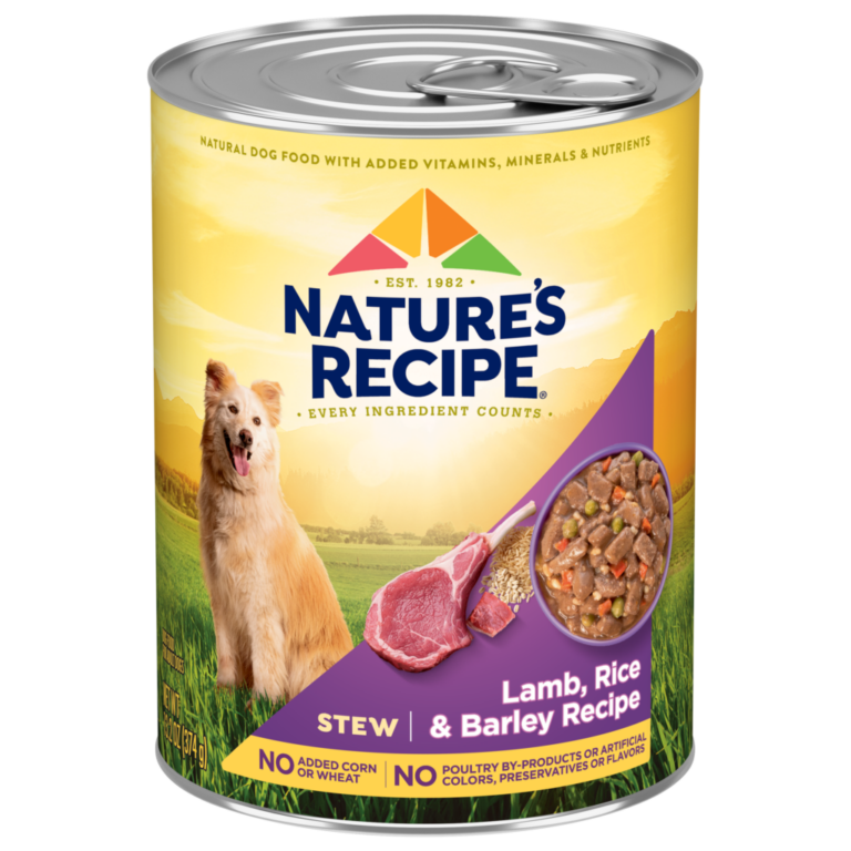 Nature’s Recipe Original Stew Lamb, Rice & Barley Recipe Wet Dog Food