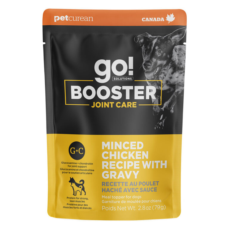 Go! Solutions Joint Care Minced Chicken with Gravy Grain-Free Dog Food Topper