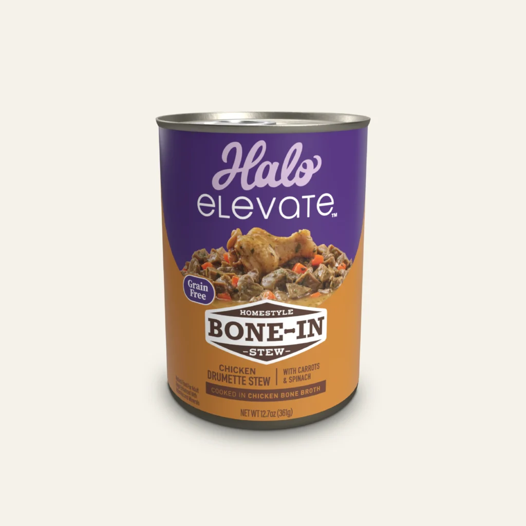TruDog Elevate Homestyle Bone-In Grain Free Chicken Stew w/ Carrots & Spinach Wet Dog Food