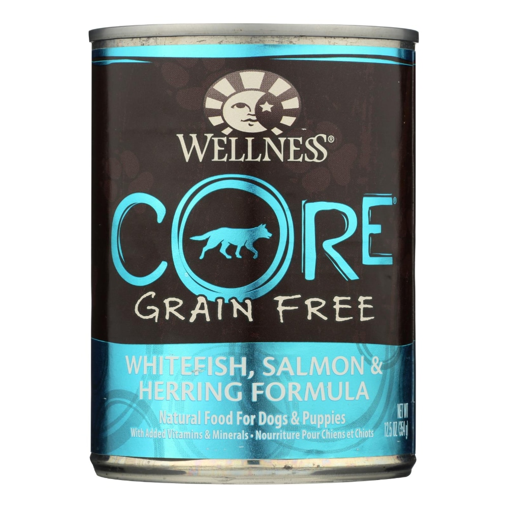 Wellness Core Paté Whitefish, Salmon & Herring Grain-Free Wet Dog Food