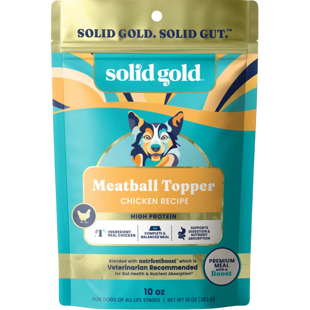 Solid Gold NutrientBoost Chicken Meatball Wet Dog Food
