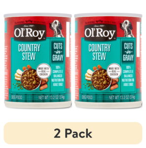 Ol’ Roy Country Chicken Stew Flavor Cuts in Gravy Can Wet Dog Food