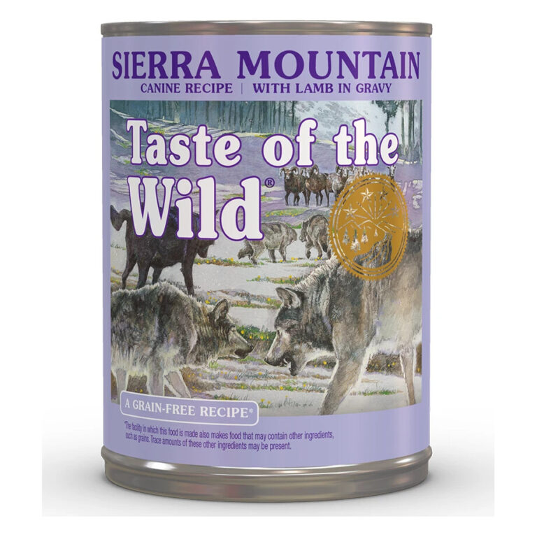 Taste of the Wild Sierra Mountain Canine Recipe with Lamb in Gravy Wet Dog Food