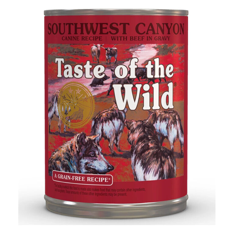 Taste of the Wild Southwest Canyon Canine Recipe with Beef in Gravy Wet Dog Food
