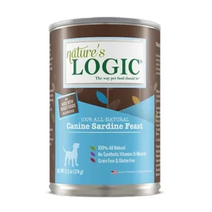 Nature’s Logic Original Canine Can: Sardine Wet Dog Food