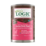 Nature’s Logic Original Canine Can: Pork Wet Dog Food