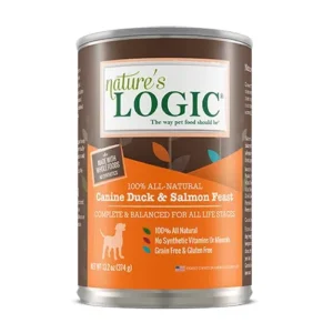 Nature’s Logic Original Canine Can: Duck & Salmon Wet Dog Food