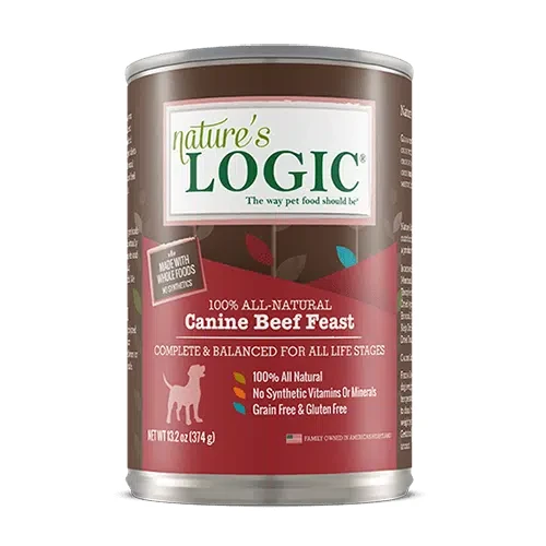 Nature’s Logic Original Canine Can: Beef Wet Dog Food