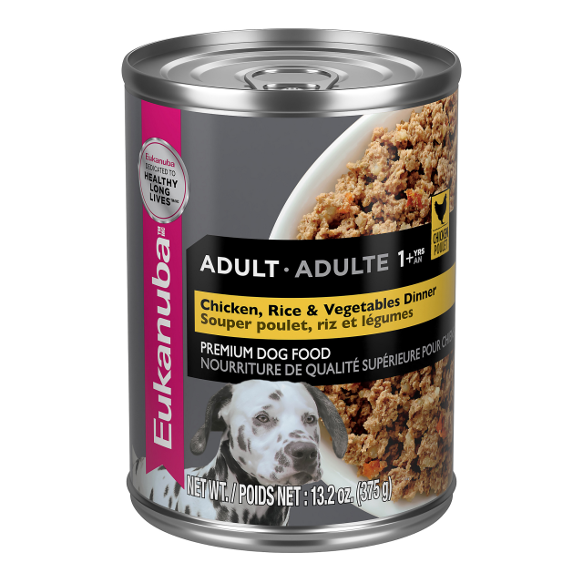 Eukanuba Adult Chicken, Rice & Vegetables Dinner Wet Dog Food