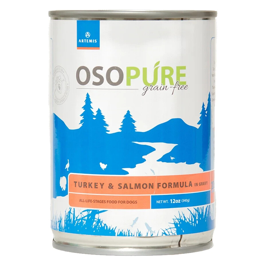 Artemis Osopure Grain Free Turkey & Salmon Wet Dog Food