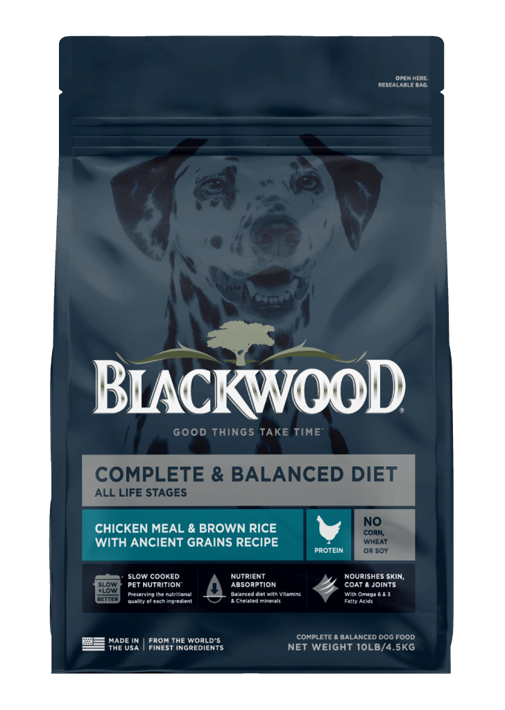 Blackwood Complete & Balanced Diet Chicken Meal & Brown Rice with Ancient Grains Recipe Dry Dog Food