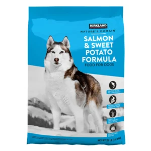 Kirkland Signature Nature’s Domain Salmon and Sweet Potato Formula Grain-Free Dry Dog Food