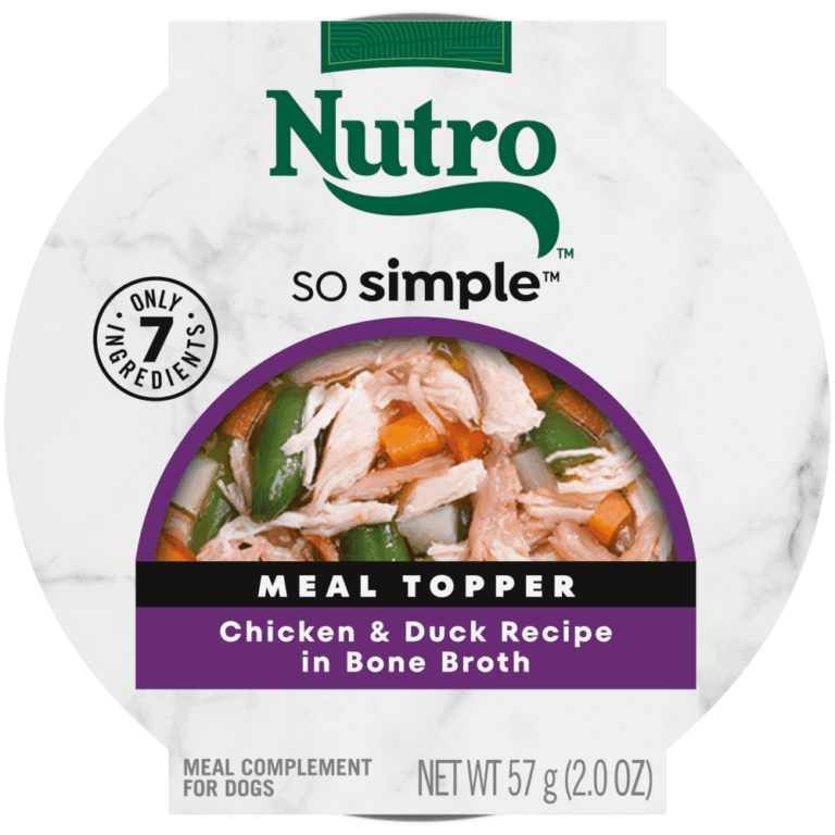 Nutro So Simple Dog Chicken and Duck Dog Food Topper