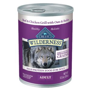 Blue Wilderness Beef & Chicken with Grains Wet Dog Food