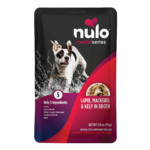Nulo MedalSeries Meaty Pouches Lamb, Mackerel & Kelp Recipe Grain-Free Dog Food Topper