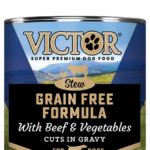 Victor Select Grain Free Cuts Gravy | Beef and Vegetables Stew Wet Dog Food