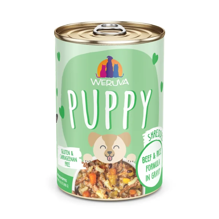 Weruva Dogs in the Kitchen Puppy Beef & Rice Formula in Gravy Wet Dog Food