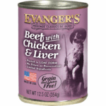 Evanger’s Super Premium Heritage Classic Beef, Chicken, & Liver Grain-Free Dog Food Topper