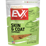 Evanger’s EVx Enhanced Diet Skin & Coat Support Salmon Jerky Dog Treats