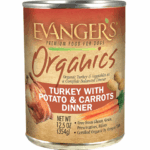 Evanger’s Organic Turkey with Potato & Carrots Dinner for Dogs Grain-Free Wet Dog Food