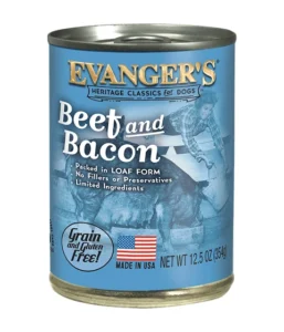 Evanger’s Heritage Classic Beef & Bacon Wet Dog Food