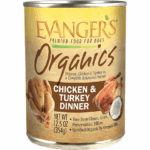 Evanger’s Organic Chicken & Turkey Dinner Grain-Free Wet Dog Food