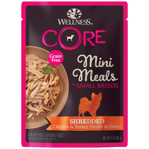 Wellness Core Mini Meals Chicken & Turkey Grain-Free Wet Dog Food