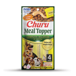 Inaba Churu Meal Chicken with Pumpkin Recipe Grain-Free Dog Food Topper