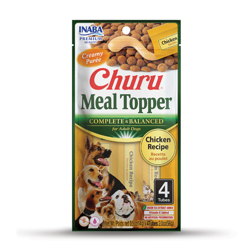 Inaba Churu Meal Chicken Recipe Grain-Free Dog Food Topper