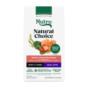 Nutro Natural Choice Adult Small Bites, Salmon & Brown Rice Dry Dog Food