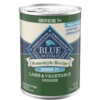 Blue Life Protection Formula Homestyle Recipe Senior Wet Dog Food