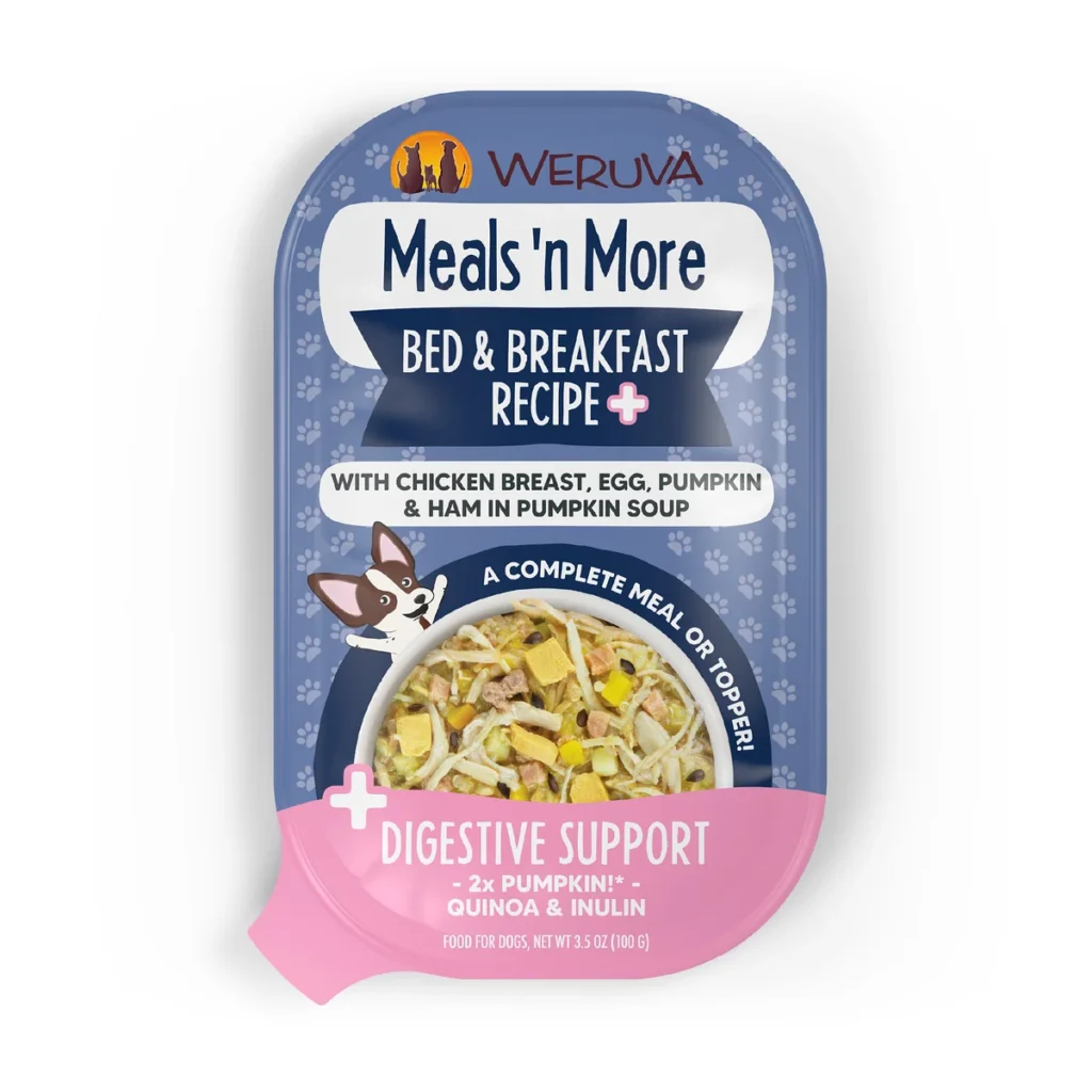 Weruva Dogs in the Kitchen Meals ‘n More Bed and Breakfast Plus Digestive Support Wet Dog Food