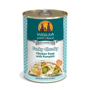 Weruva Dogs in the Kitchen Classic Dog Funky Chunky Chicken Soup with Pumpkin Grain-Free Wet Dog Food