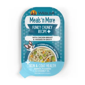 Weruva Dogs in the Kitchen Meals ‘n More Funky Chunky Plus Skin & Coat Health Wet Dog Food