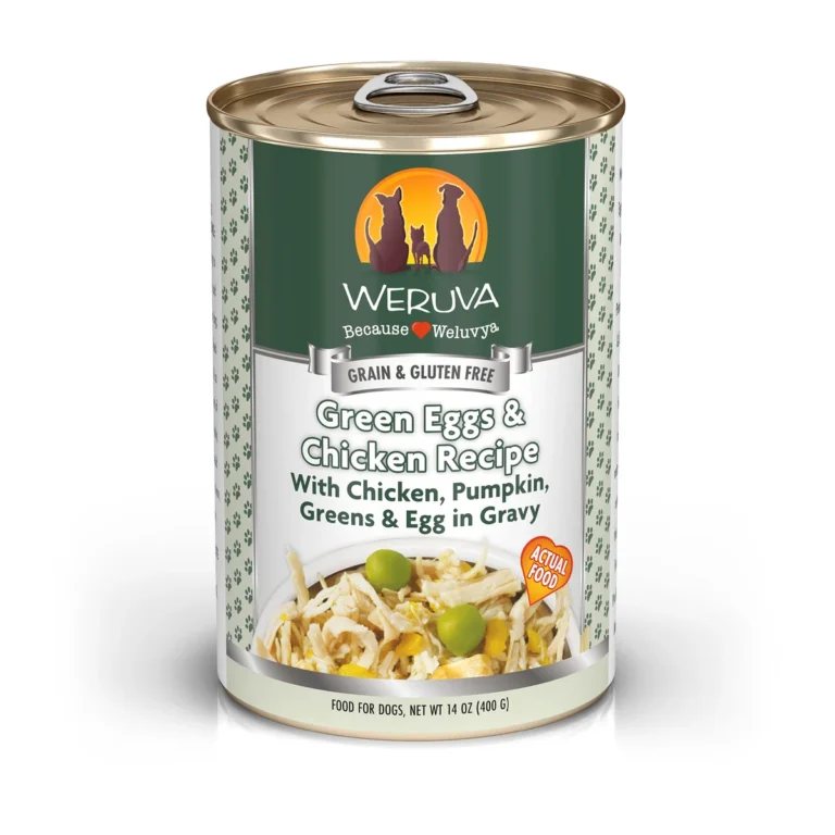 Weruva Dogs in the Kitchen Classic Dog Green Eggs & Chicken with Pumpkin & Greens Grain-Free Wet Dog Food