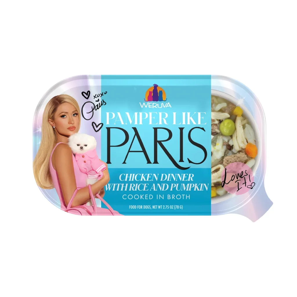 Weruva Dogs in the Kitchen Paris Hilton Pamper Like Paris Chicken, Rice & Pumpkin Wet Dog Food