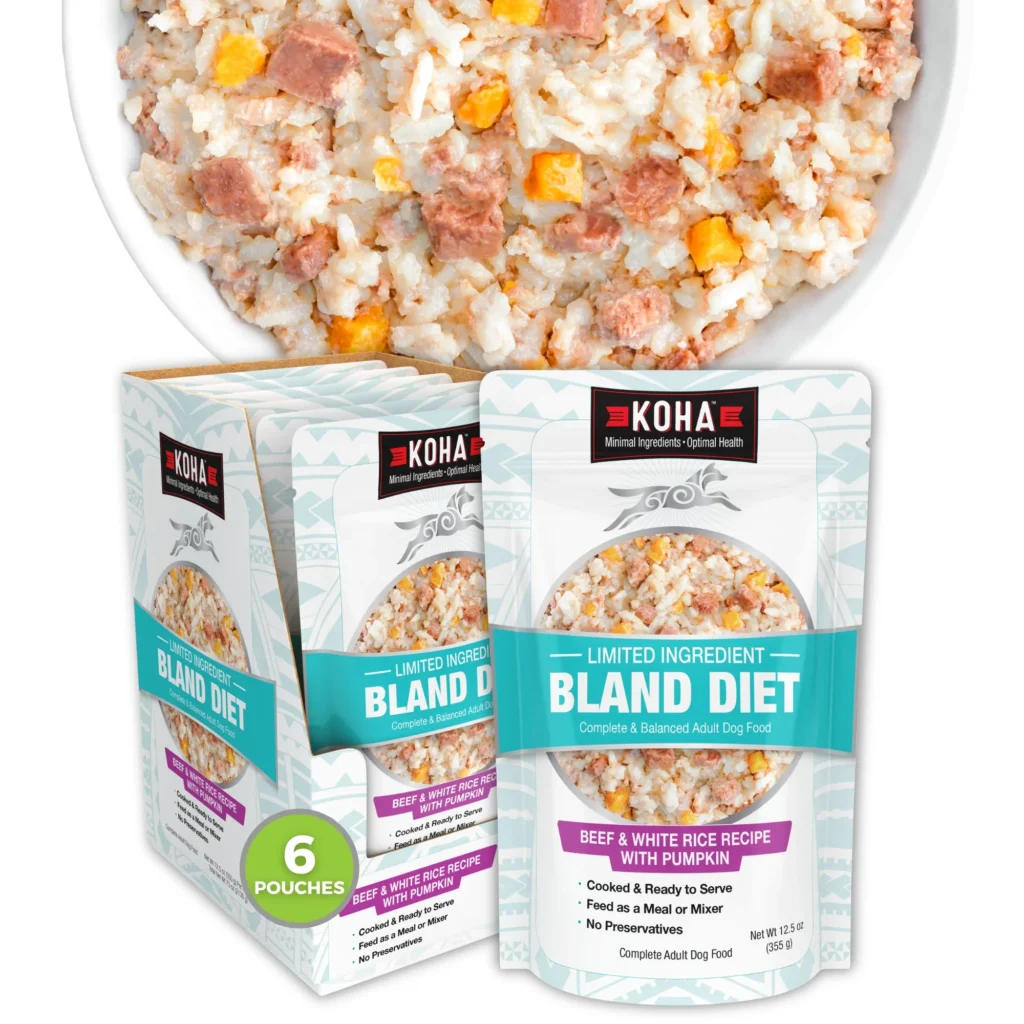 Koha Limited Ingredient Bland Diet Beef & Rice Recipe Wet Dog Food