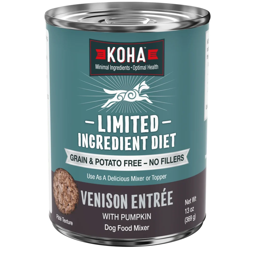 Koha Limited Ingredient Diet Venison Entrée Dog Food Topper