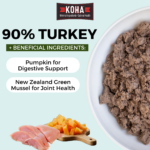 Koha Limited Ingredient Turkey Entrée for Sensitive Stomachs Wet Dog Food, photo 3