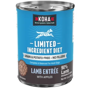 Koha Limited Ingredient Lamb Entrée Grain-Free Wet Dog Food
