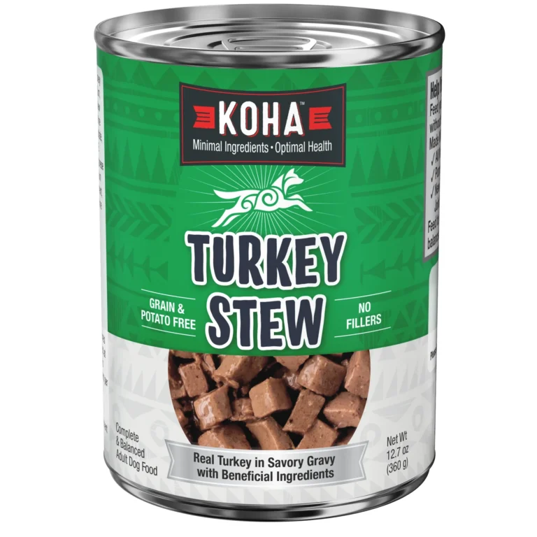 Koha Minimal Ingredient Stew Turkey Stew Wet Dog Food
