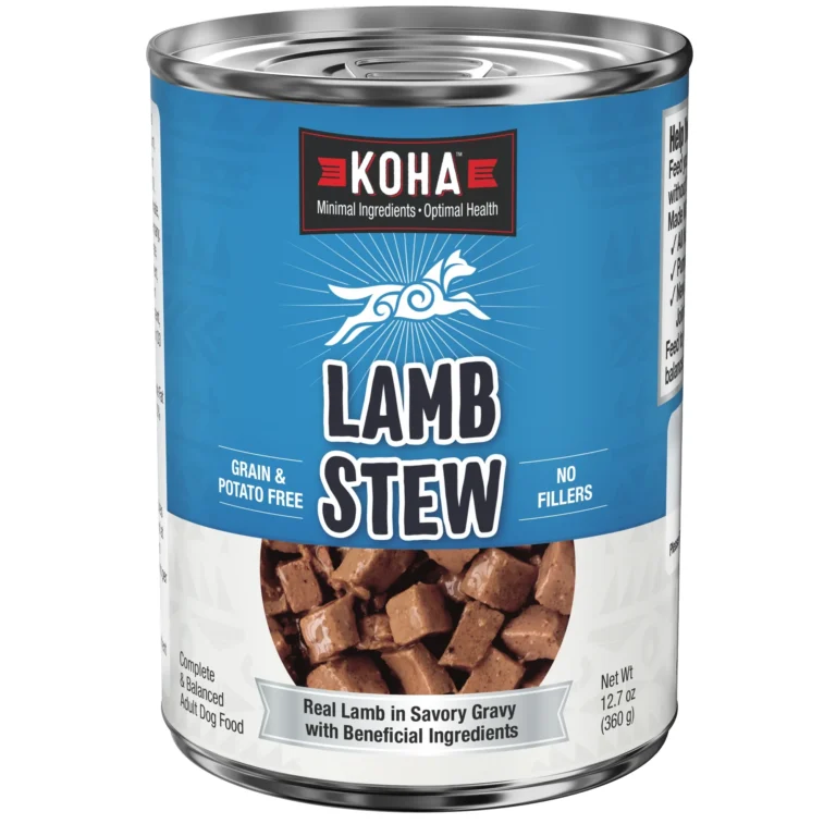 Koha Minimal Ingredient Stew Lamb Stew Wet Dog Food