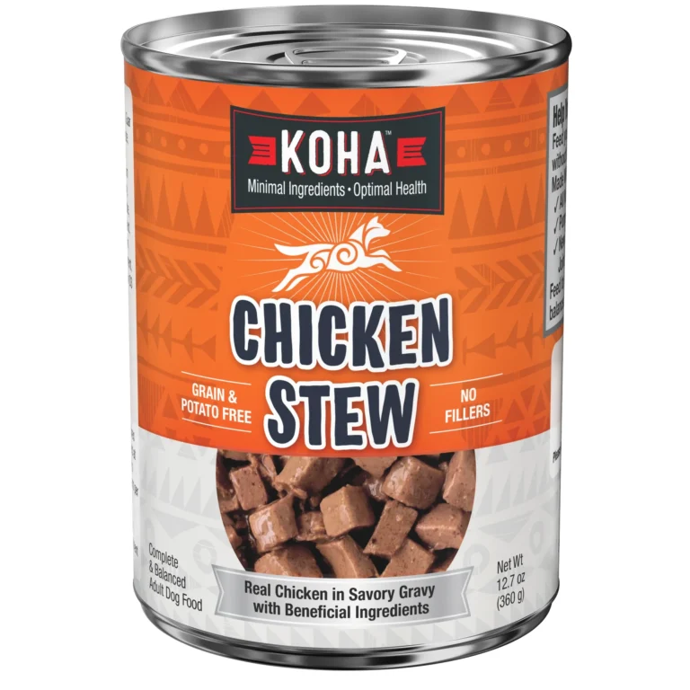 Koha Minimal Ingredient Stew Chicken Stew Wet Dog Food