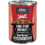 Koha Lone Star Brisket Slow Cooked Stew Wet Dog Food