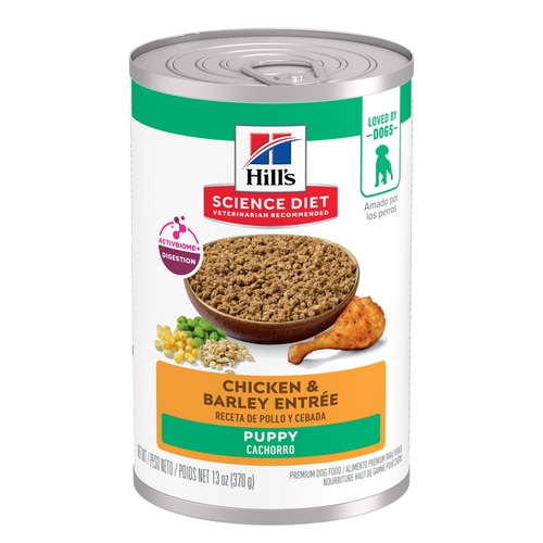 Hill’s Puppy Chicken & Barley Entrée Wet Dog Food