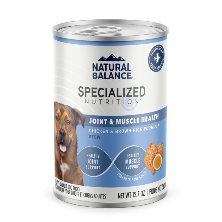 Natural Balance Specialized Nutrition Joint & Muscle Health Stew with Chicken & Brown Rice Wet Dog Food