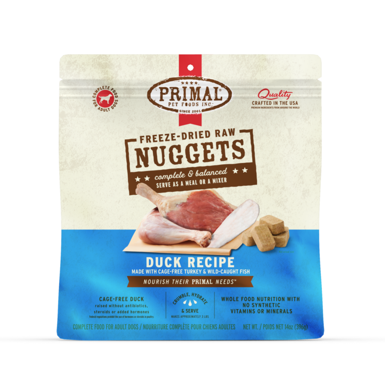 Primal Freeze-Dried Raw Nuggets Dog Food Topper